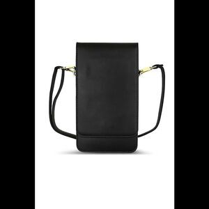 Gear Beast RFID Crossody Phone Holder with Detachable Strap Black